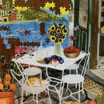 Cats in Positano Puzzle
